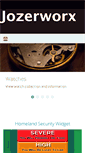 Mobile Screenshot of jozerworx.com